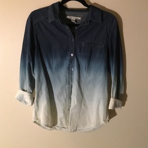 Ombré chambray shirt