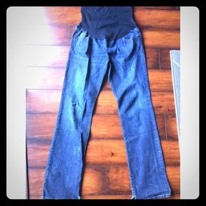 Dark Maternity Jeans