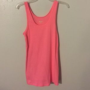 Pink Racer Back Tank Top