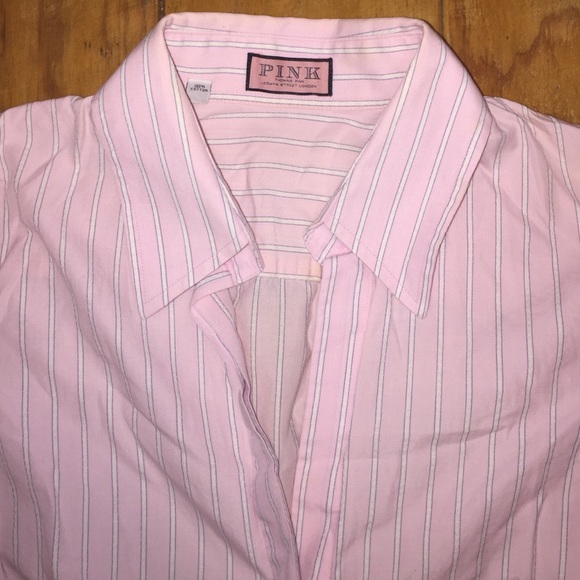 Thomas Pink Tops - PINK pink/white Oxford shirt