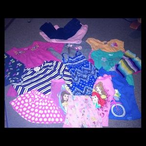 Lot of girls clothing