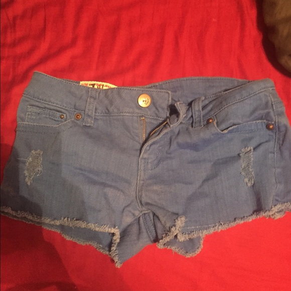 Blue shorts!