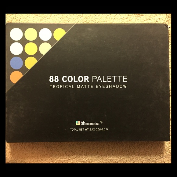 BH Cosmetics Other - BH Cosmetics 88 Tropical Matte Pallette