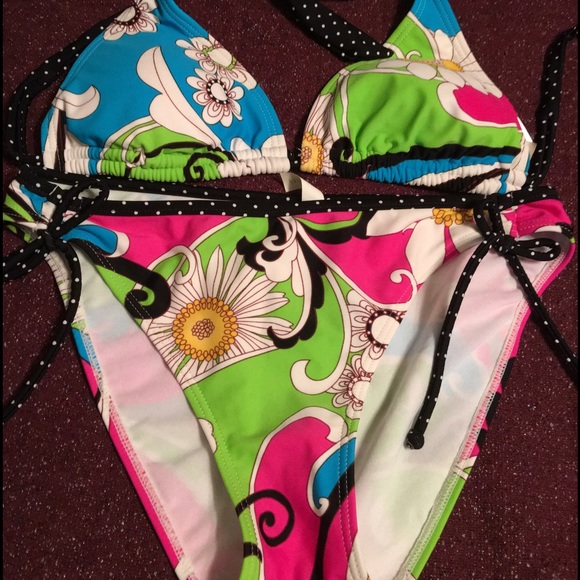 Bright colorful Swim suit!!