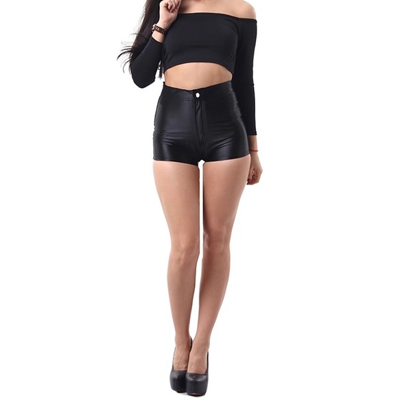 Black American Apparel Disco Shorts. *LIKE NEW*