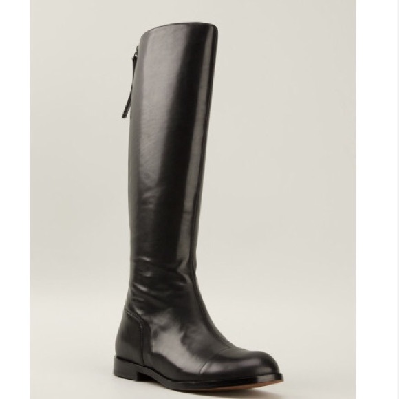 ✨NWT! "MArc Jacobs " Black back zip riding boots!