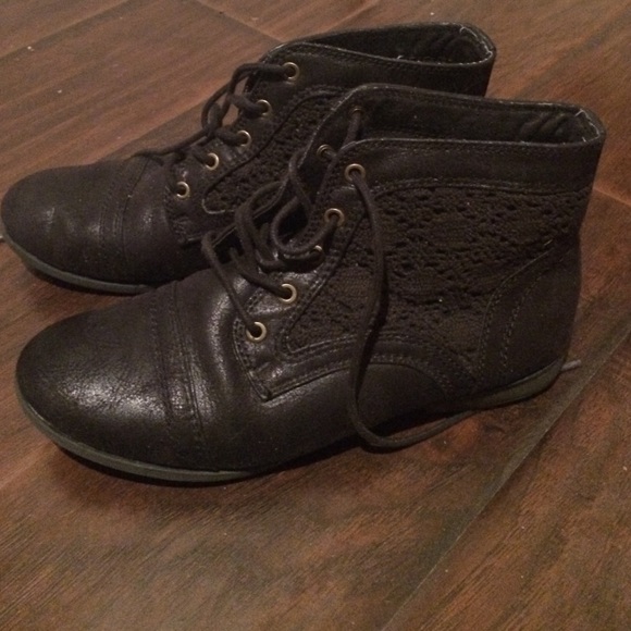 Vintage Lace Boots