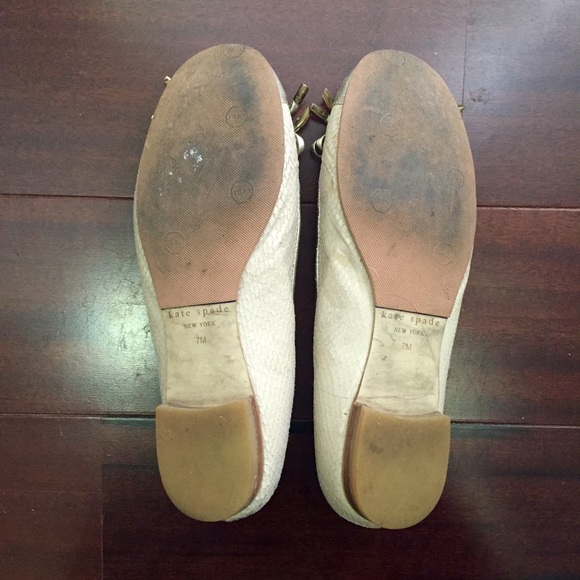Kate Spade Snakeskin Flats - Picture 4 of 4