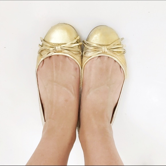 Kate Spade Snakeskin Flats - Picture 2 of 4