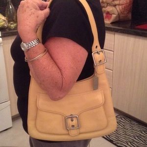 Coach vintage saddle bag