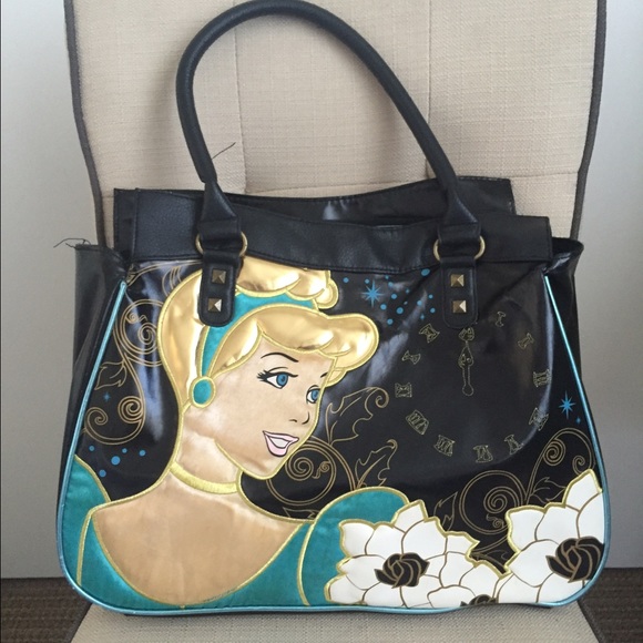 loungefly disney cinderella pearl handbag