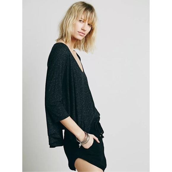 💋HP💋 FINAL PRICE  •Free People• swing circle tee - Picture 2 of 4