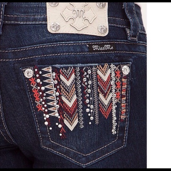 Miss Me Denim - ➌➊🍁🌺🆕Aztec Easy Skinny Miss Me🌺🍁