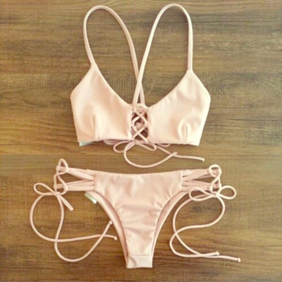 SOLD: Crisscross Bikini Swim Set
