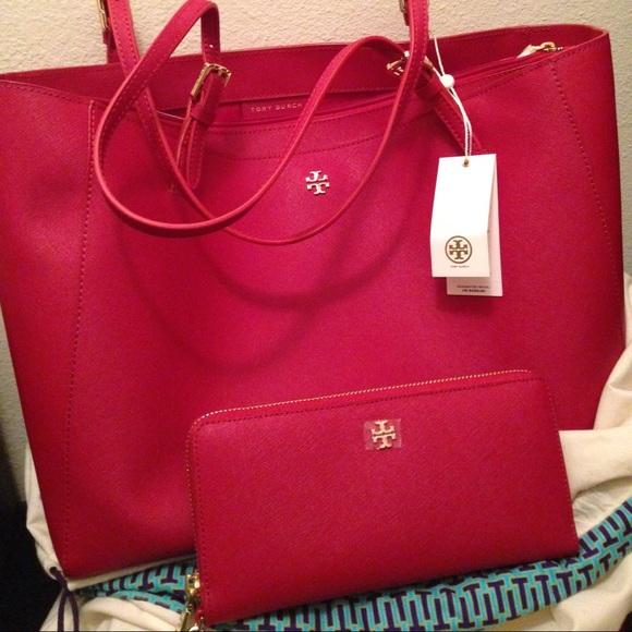Tory burch Handbag and wallet