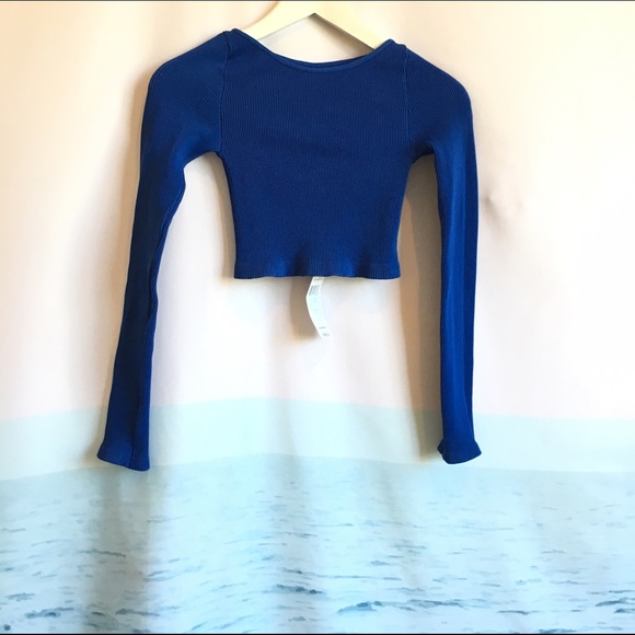 BCBGeneration Tops - BCBGEneration Open Back Crop