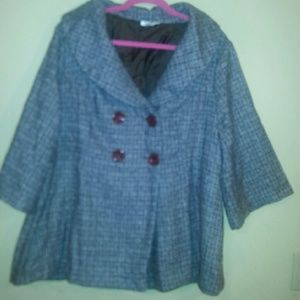 Plus size trench coat