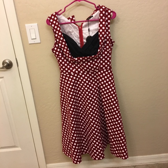 ON HOLD FOR RHIAN - Vintage polka dot dress