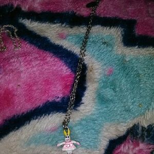 Easter bunny necklace