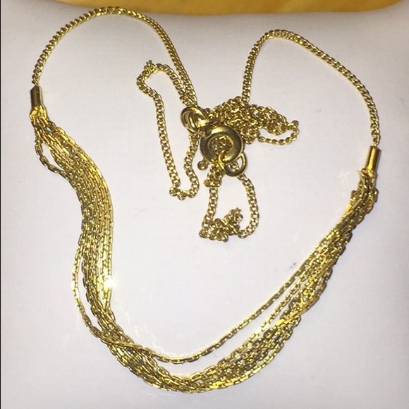 18k yellow gold necklace