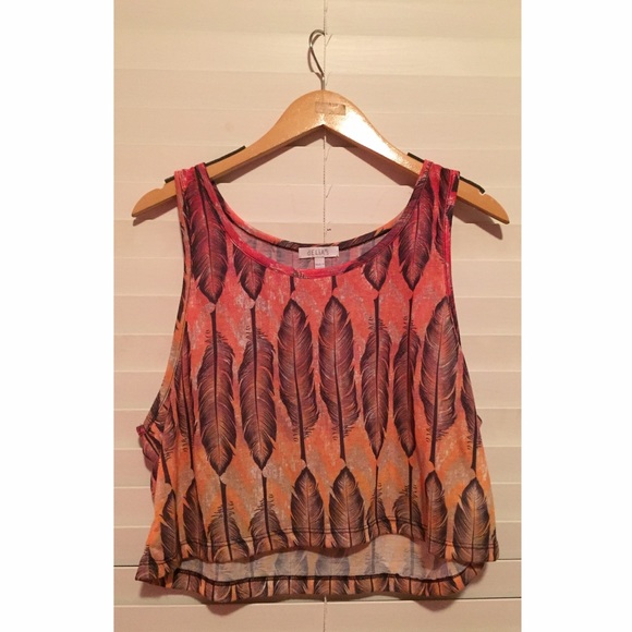 Feather Crop Tank