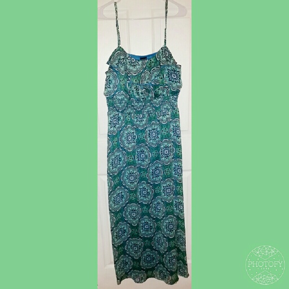 Paisley Floral Print Dress