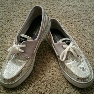 Sequin Sperrys