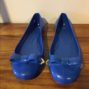 Rainy day ballet flats