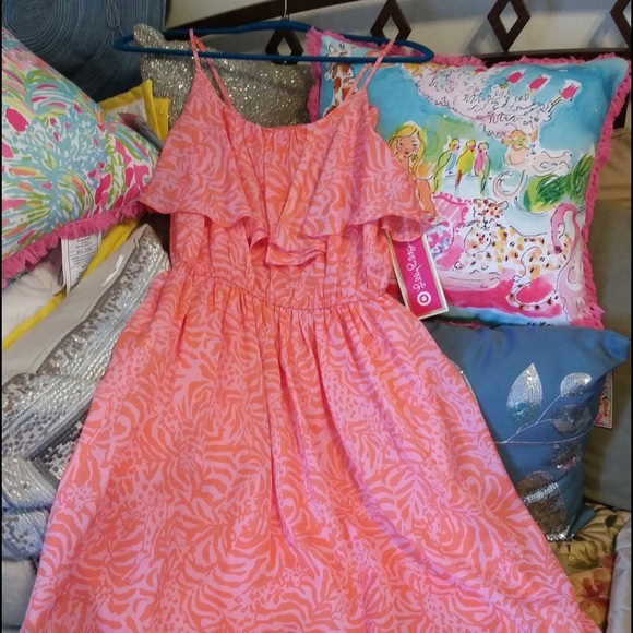 Lilly Pulitzer NWT Giraffe Flounce Dress