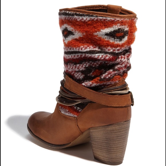 Steve Madden Tolteca Southwest-inspired Short Boot - Picture 2 of 3
