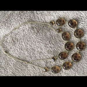 Leopard Jaguar Two Tier Necklace