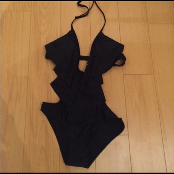 Size small brand new black mono kini - Picture 2 of 2