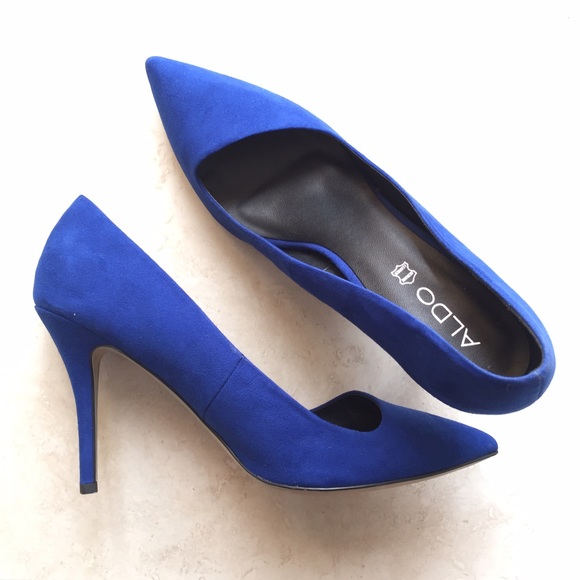 Blue heels