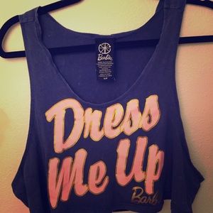 Cut off oversized tank top