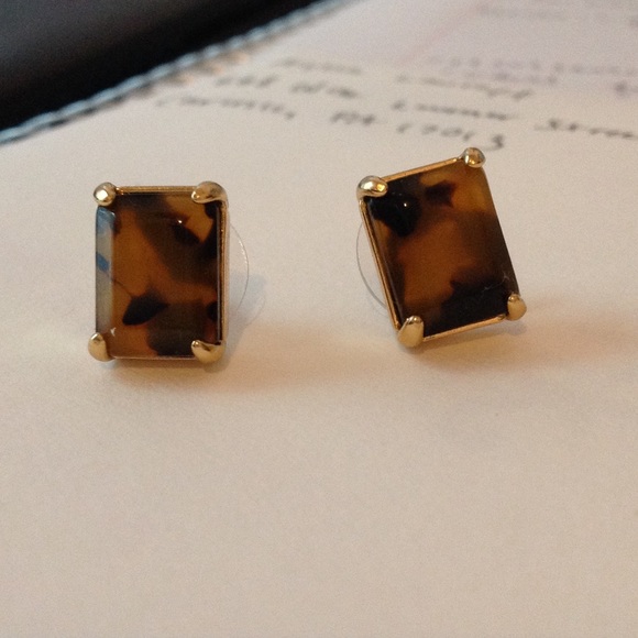 Authentic Kate Spade Emerald Cut Earrings