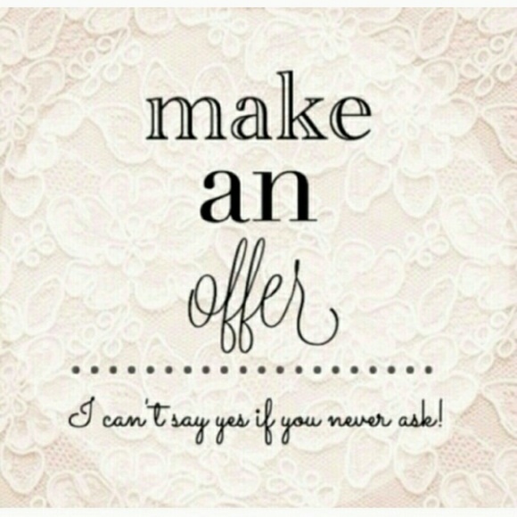 Make me an offer