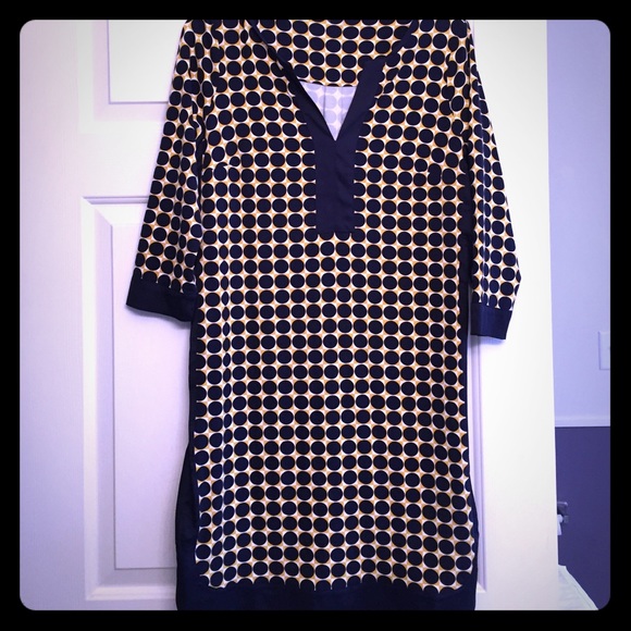 Ann Taylor Dot Dress Size 10