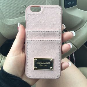 Michael kors iPhone 6/6s pocket case