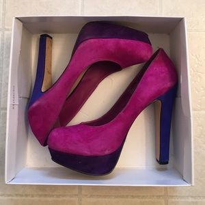 Steve Madden Beasst Purole Multi size 8.5
