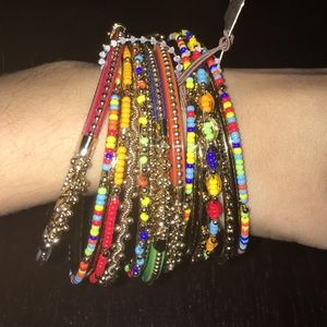 16 piece multicolor bangle set!!!