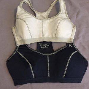 Danskin Now sports bras lot of 2 racerback style
