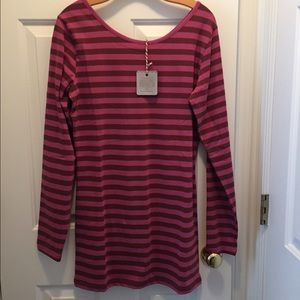 Matilda Jane striped long sleeved tee.