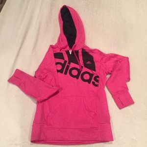 Adidas pink hoodie