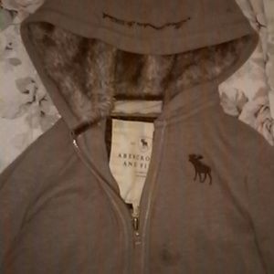 Authentic Abercrombie hood jacket.