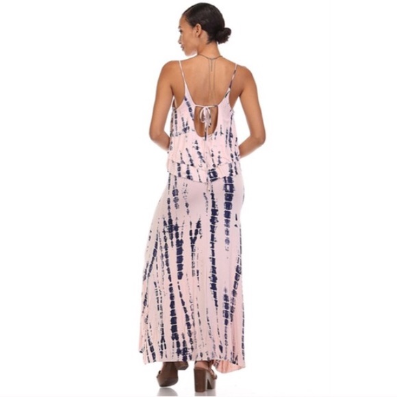 Tie Dye Maxi Dress - Picture 4 of 4
