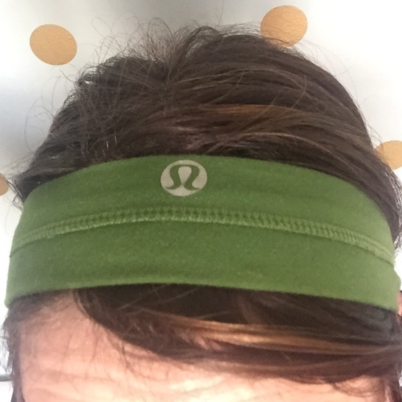 Green lululemon headband