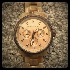 Michael Kors Turtle Shell watch