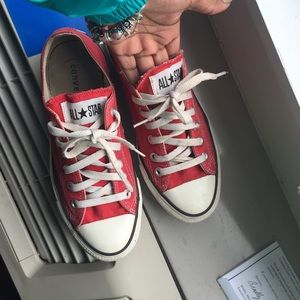 Red converse