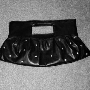 Lightly used clutch with sequins!
