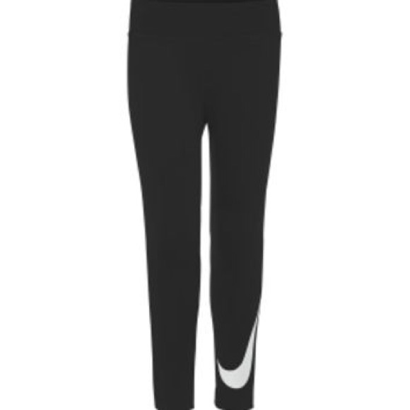 Nike swoosh black leggings